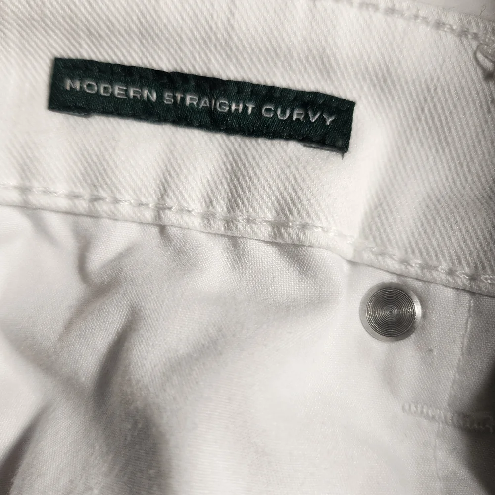 NWOT Women's Lauren Ralph Lauren Modern Straight Curvy Fit Jeans - Picture 3 of 7